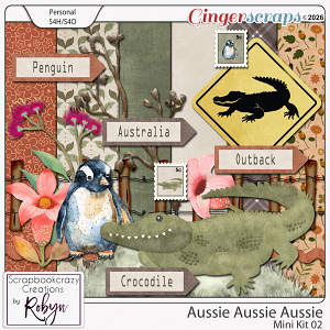 Aussie Aussie Aussie Mini Kit 02 by Scrapbookcrazy Creations