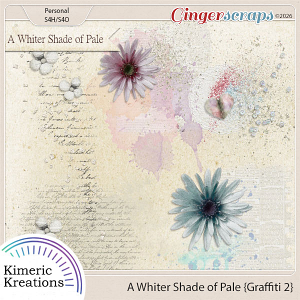 A Whiter Shade of Pale Graffiti 2 by Kimeric Kreations
