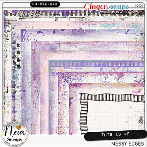 This is Me - Messy Edges - by Neia Scraps
