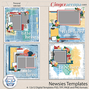 Newsies Templates by Miss Fish