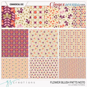 Flower Blush Patts70 (CU) by GS Creations