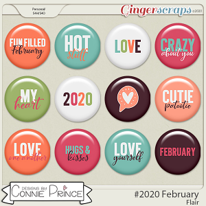 #2020 February - Flair Pack by Connie Prince