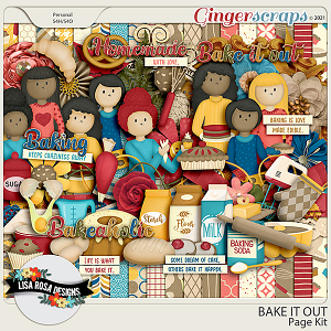 Bake It Out - Page Kit by Lisa Rosa Designs