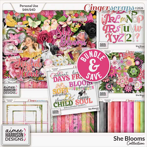 She Blooms Collection by Aimee Harrison