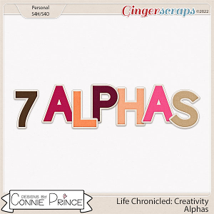 Life Chronicled: Creativity - Alpha Pack AddOn by Connie Prince