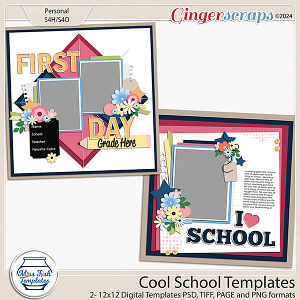 Cool School Templates by Miss Fish