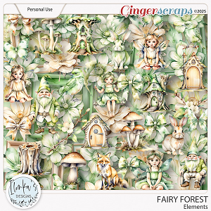 Fairy Forest Elements by Ilonka's Designs