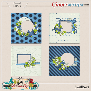 Swallows Quick Pages by The Scrappy Kat
