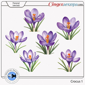 Crocus 1 by Wetfish Designs