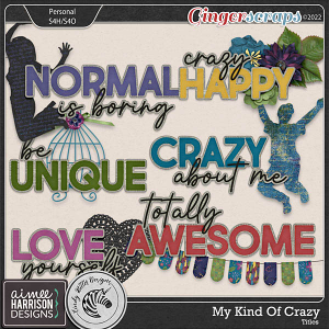 My Kind Of Crazy [Titles] by Cindy Ritter & Aimee Harrison