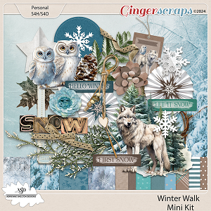 Winter Walk Mini Collection - By Adrienne Skelton Designs 