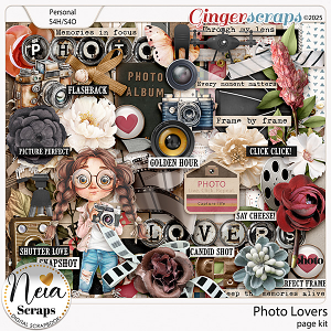 Photo Lovers - Page Kit - by Neia Scraps