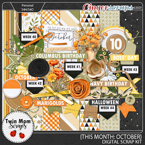 This Month: October - KIT by Twin Mom Scraps