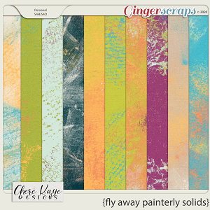 Fly Away Painterly Solids by Chere Kaye Designs