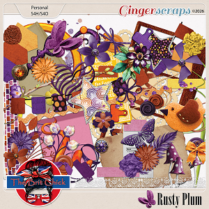 Rusty Plum Elements By The Brit Chick