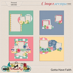 Gotta Have Faith Quick Pages by The Scrappy Kat