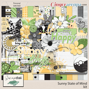 Sunny State of Mind Kit by ScrapChat Designs