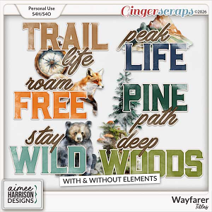 Wayfarer Titles by Aimee Harrison