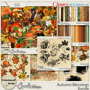 Autumn blessings Bundle by PrelestnayaP Design and CarolW Designs