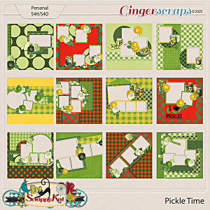Pickle Time Quick Pages by The Scrappy Kat