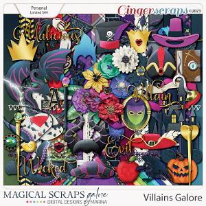 Villains Galore (page kit)