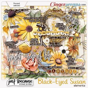 Black-Eyed Susan Elements by Just Because Studio