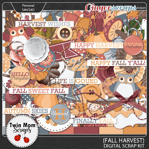 Fall Harvest - KIT by Twin Mom Scraps
