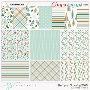 Stuff your stocking Patts (CU) by GS Creations