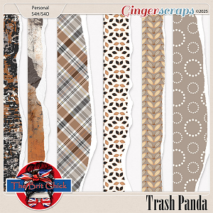 Trash Panda Torn Edges By The Brit Chick