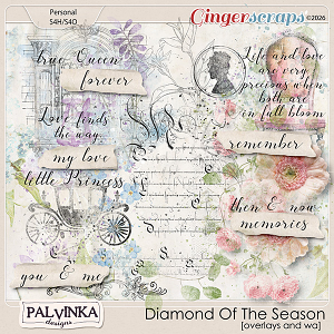 Diamond Of The Season Overlays and WA by Palvinka Designs