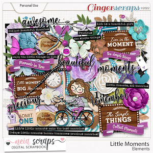 Little Moments - Elements - by Neia Scraps