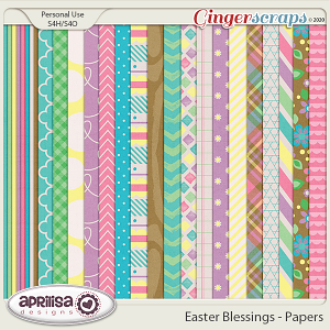 Easter Blessings - Papers by Aprilisa Designs