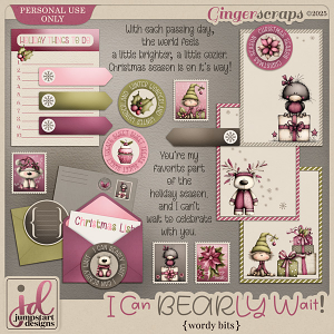 I Can BEARLY Wait {Wordy Bits}