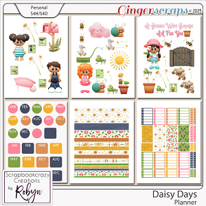 Daisy Days Planner by Scrapbookcrazy Creations