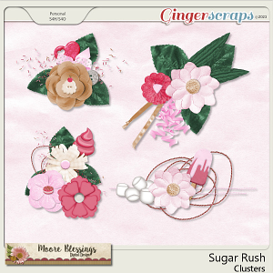 Sugar Rush Cluster Pack By Moore Blessings Digital Design 