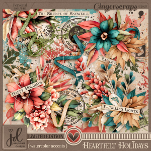 Heartfelt Holidays {Watercolor Accents} LIMITED EDITION