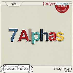 Life Chronicled: My Travels - Alpha Pack AddOn by Connie Prince
