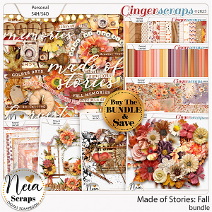 Made of Stories: Fall - Bundle - by Neia Scraps