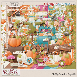 Oh My Gourd! Page Kit