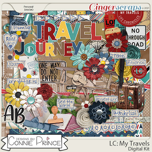 Life Chronicled: My Travels - Kit by Connie Prince