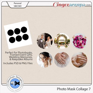 Photo Mask Collage 7 by Wetfish Designs Photo Mask Collage 7 by Wetfish Designs