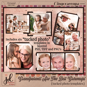 Grandparents Are The Best Grownups {Tucked-in Photo Frames}