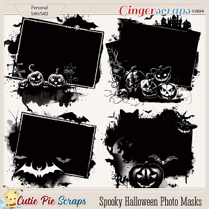 Spooky Halloween Photo Masks 02