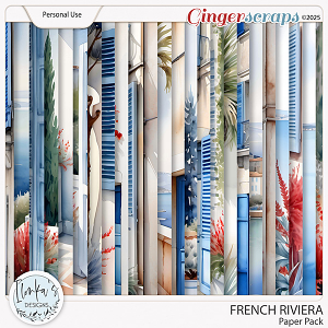 French Riviera Paper Pack by Ilonka's Designs