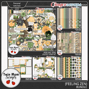 Feeling Zen - BUNDLE by Twin Mom Scraps
