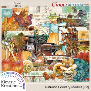 Autumn Country Market Kit by Kimeric Kreations   