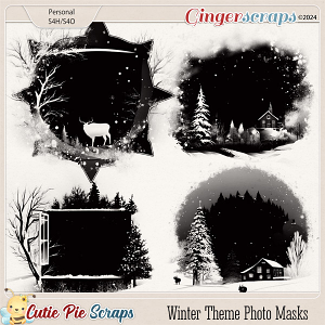 Winter Theme Photo Masks 02