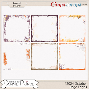 #2024 October - Page Edges by Connie Prince