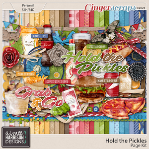 Hold the Pickles Page Kit by Aimee Harrison