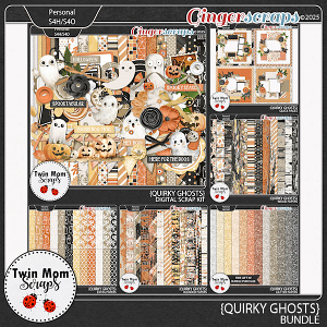 Quirky Ghosts - BUNDLE by Twin Mom Scraps